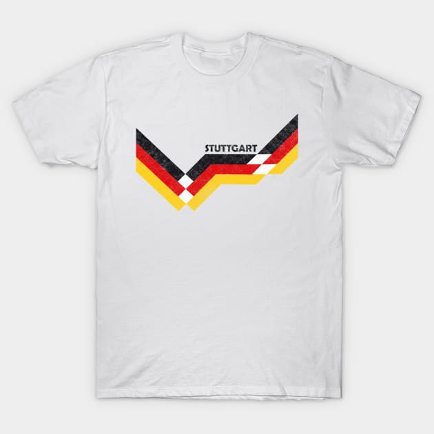 STUTTGART 2024 - RETRO MEISTER T-Shirt by ShamSahid